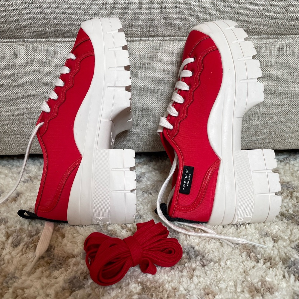 kate spade New York - Upstate Platform Sneakers - Picture 4 of 8